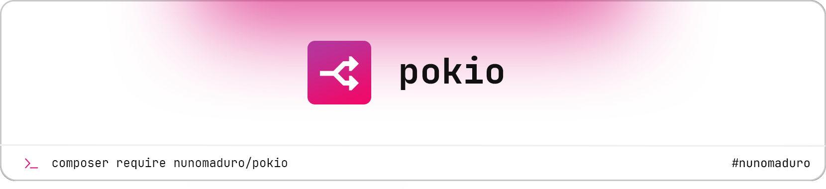 Logo for pokio
